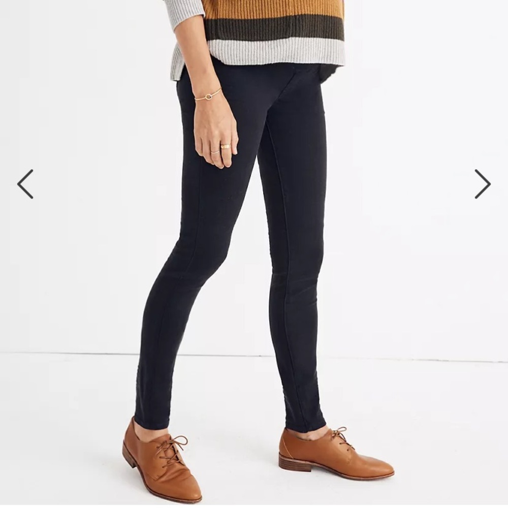 Madewell Maternity Over-the-Belly Skinny Jeans in Lunar Wash